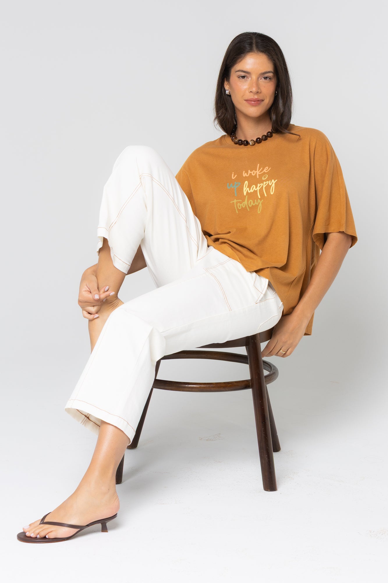 Printed Tee Shirt with Affirmations