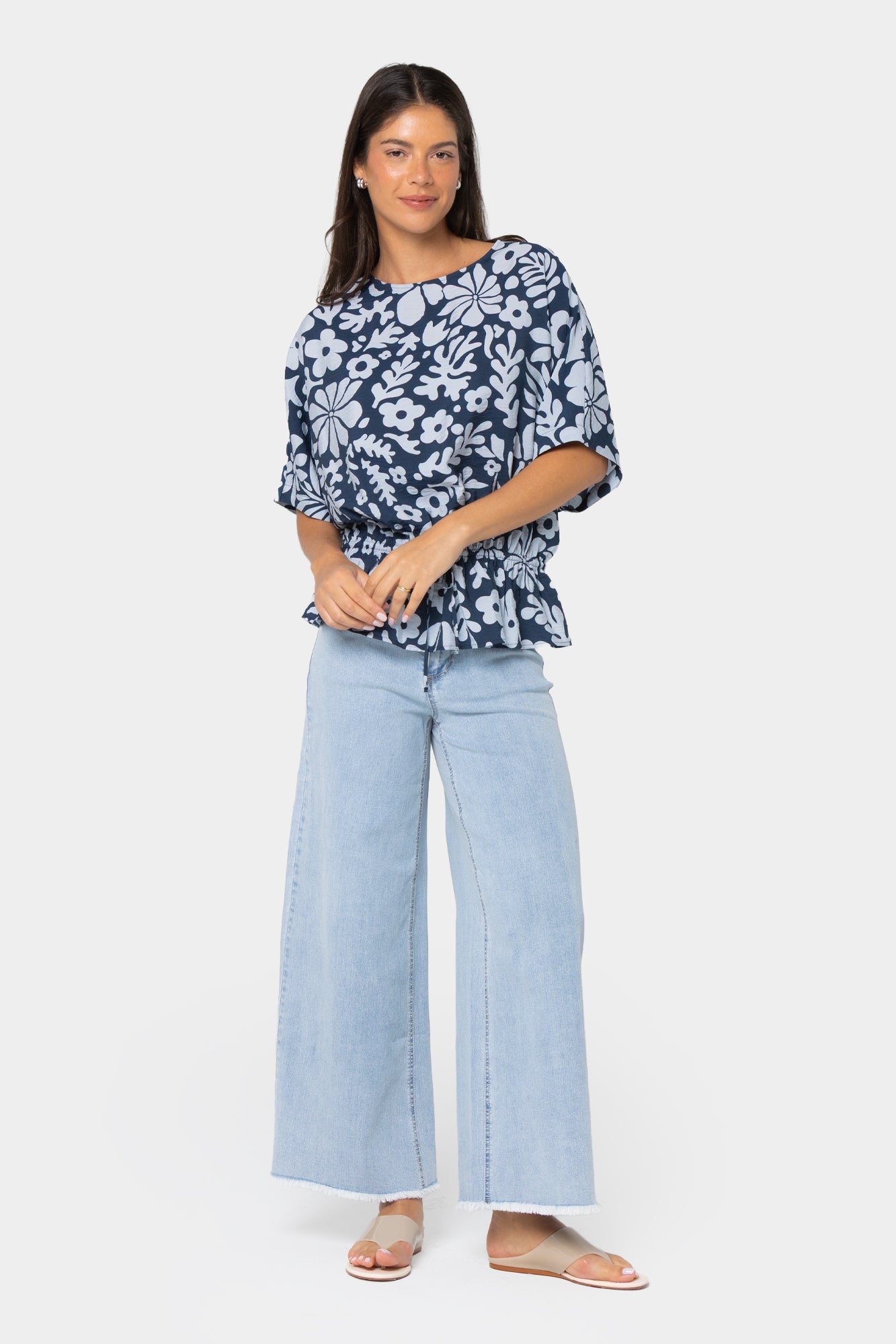 Boheme Boat Neck with Cinched Waist