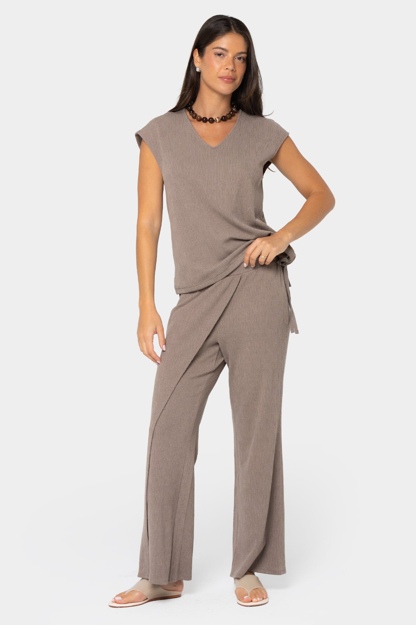 Boheme Textured Woven Pants