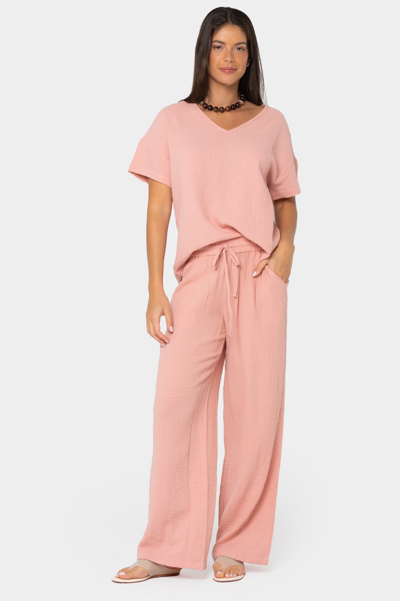 Boheme Full Length Wide Leg Pants