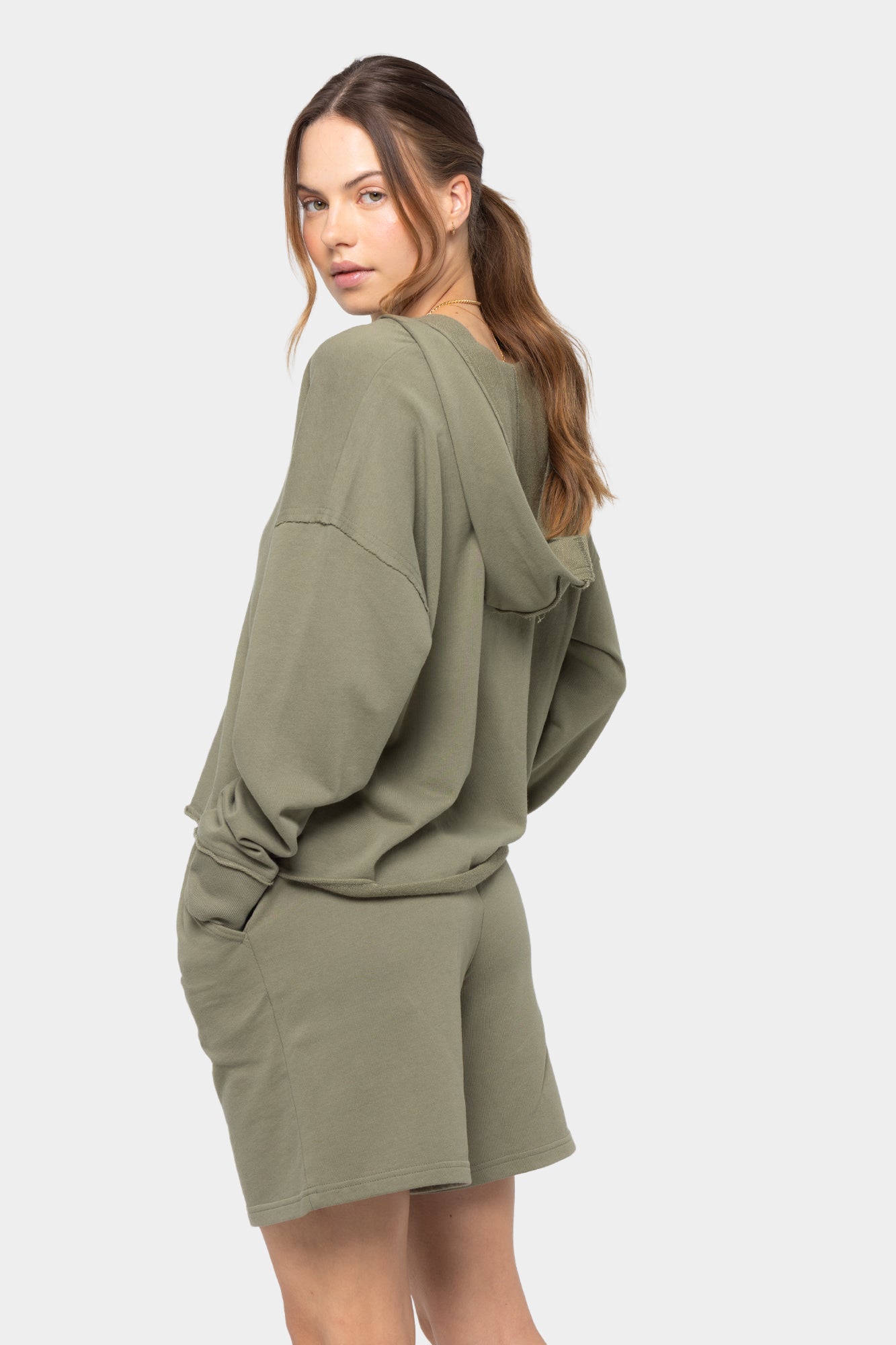 Pull On Short with Wash