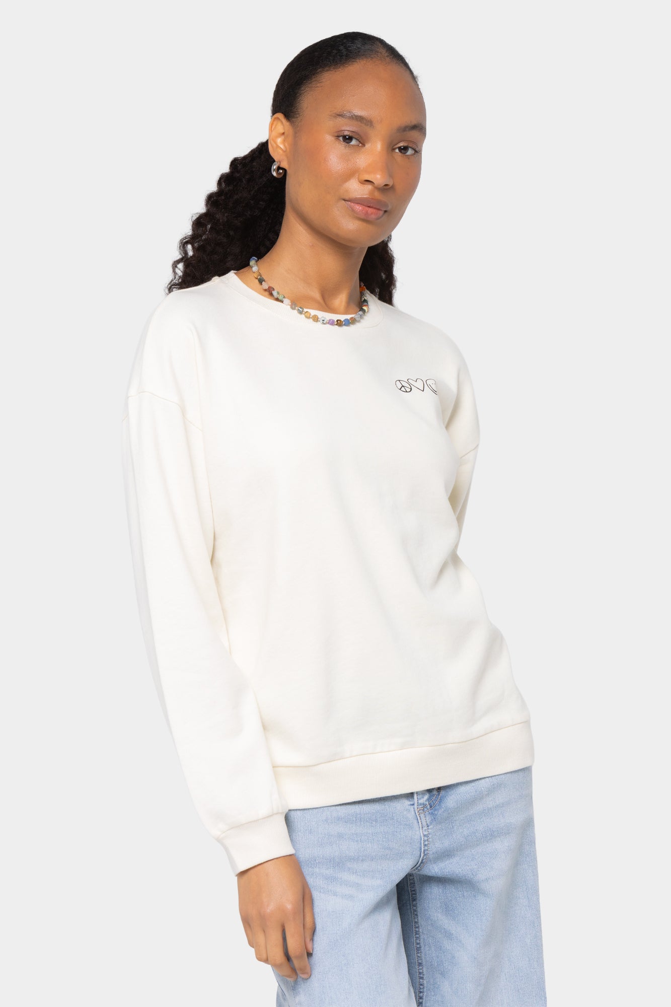 Crew Neck French Terry Sweatershirt