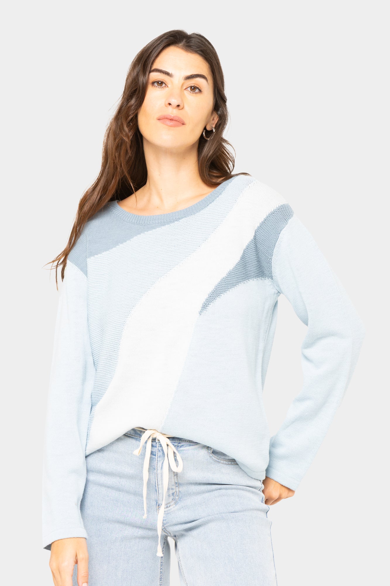 Boheme Abstract Novelty Stitch Sweater