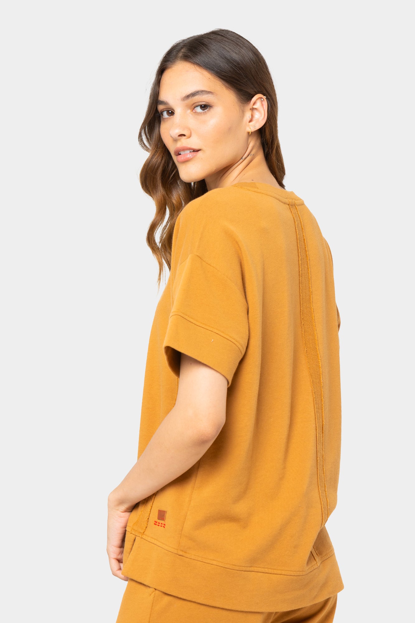 French Terry Pullover and Ankle Pant Set