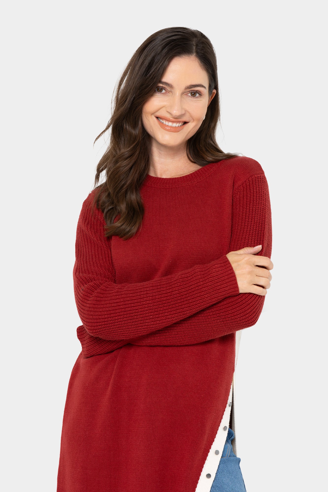 Side Slit Tunic Dress