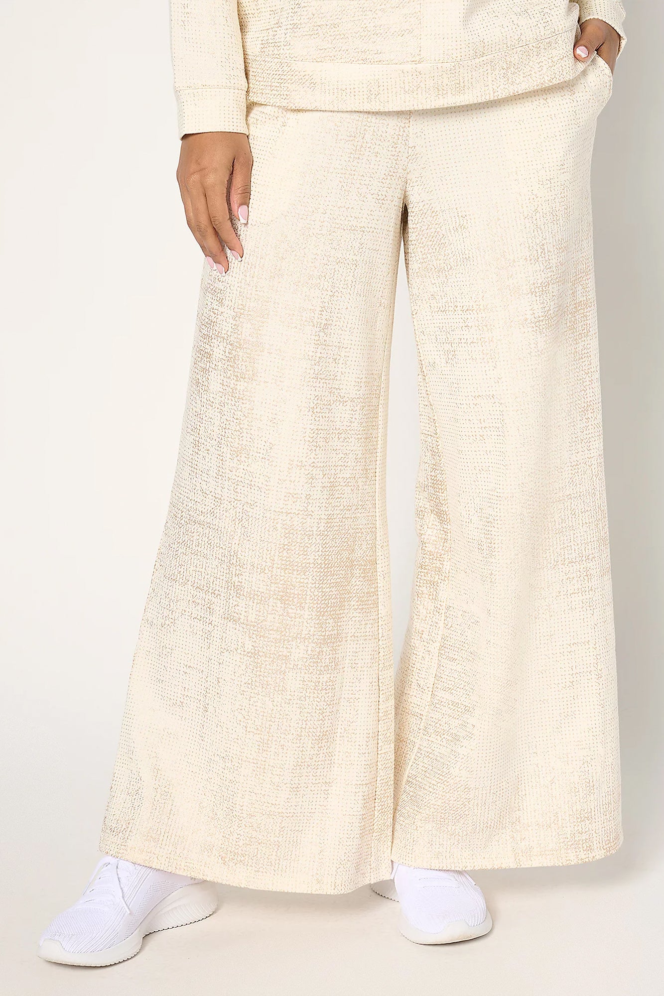 French Terry Pull-On Monica Pant
