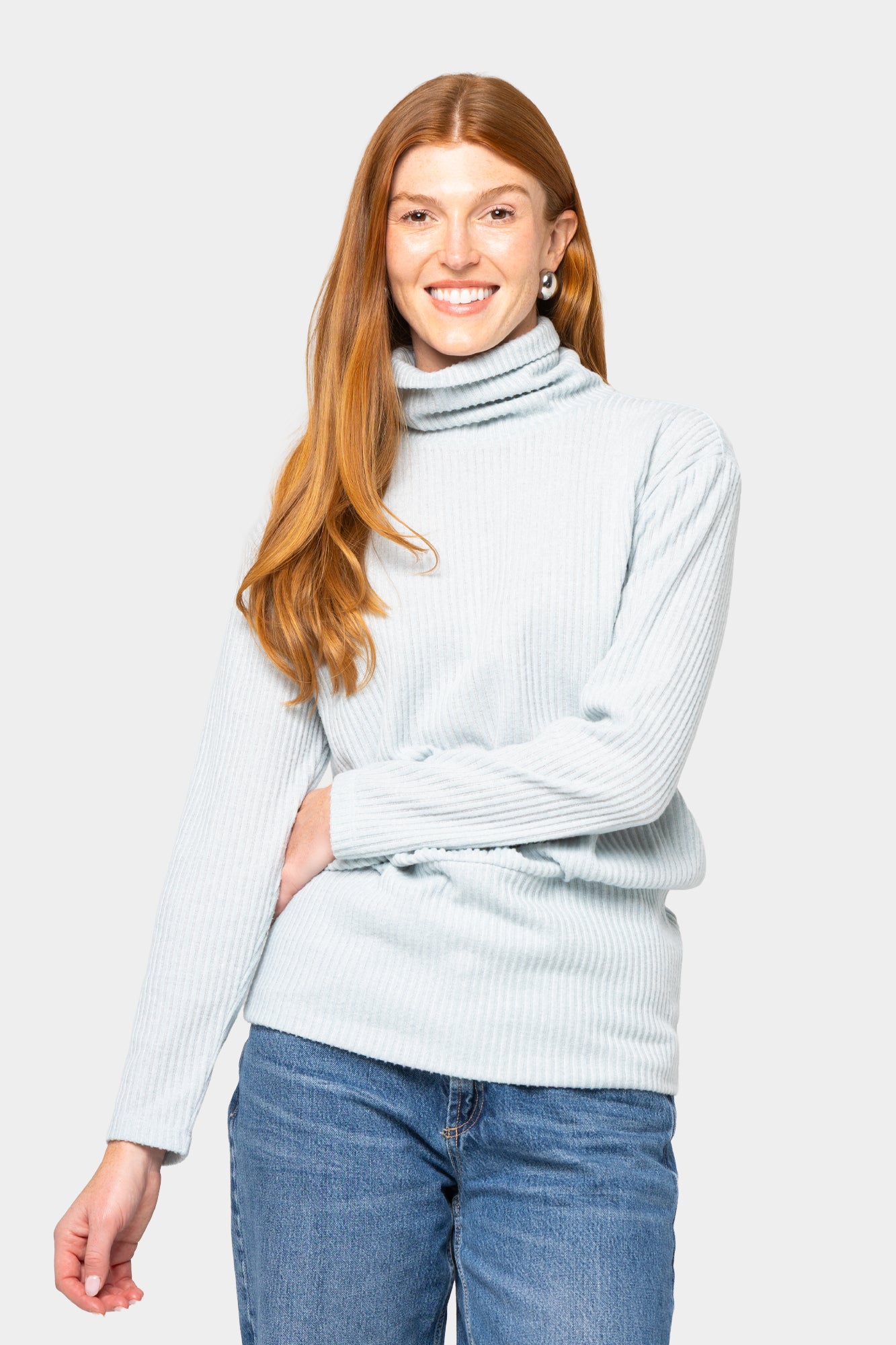 Rib Comfy Turtleneck