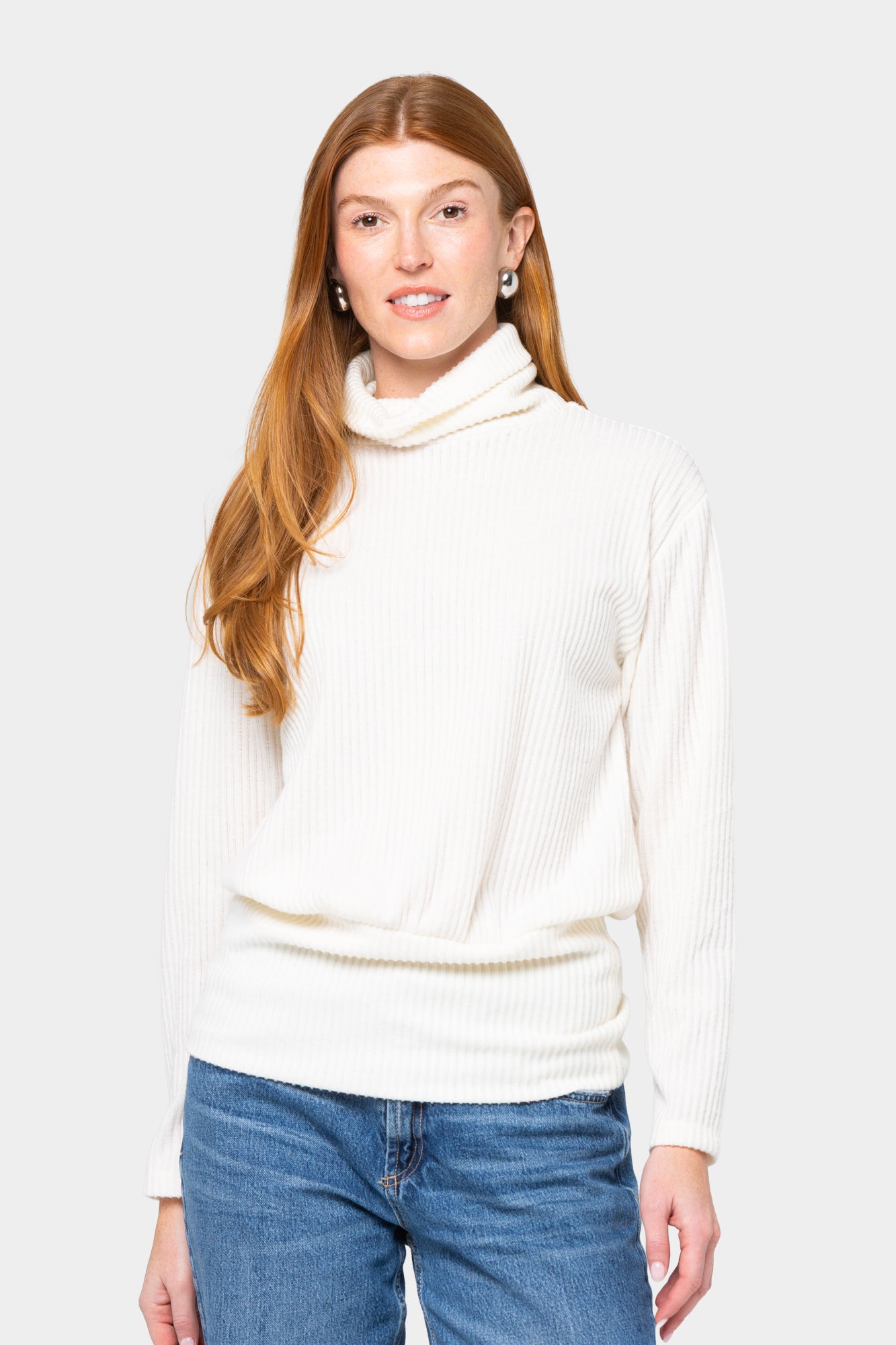Rib Comfy Turtleneck
