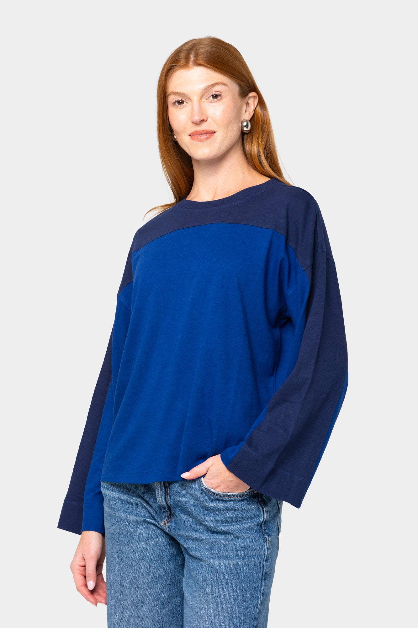 Cotton Long-Sleeve Tee