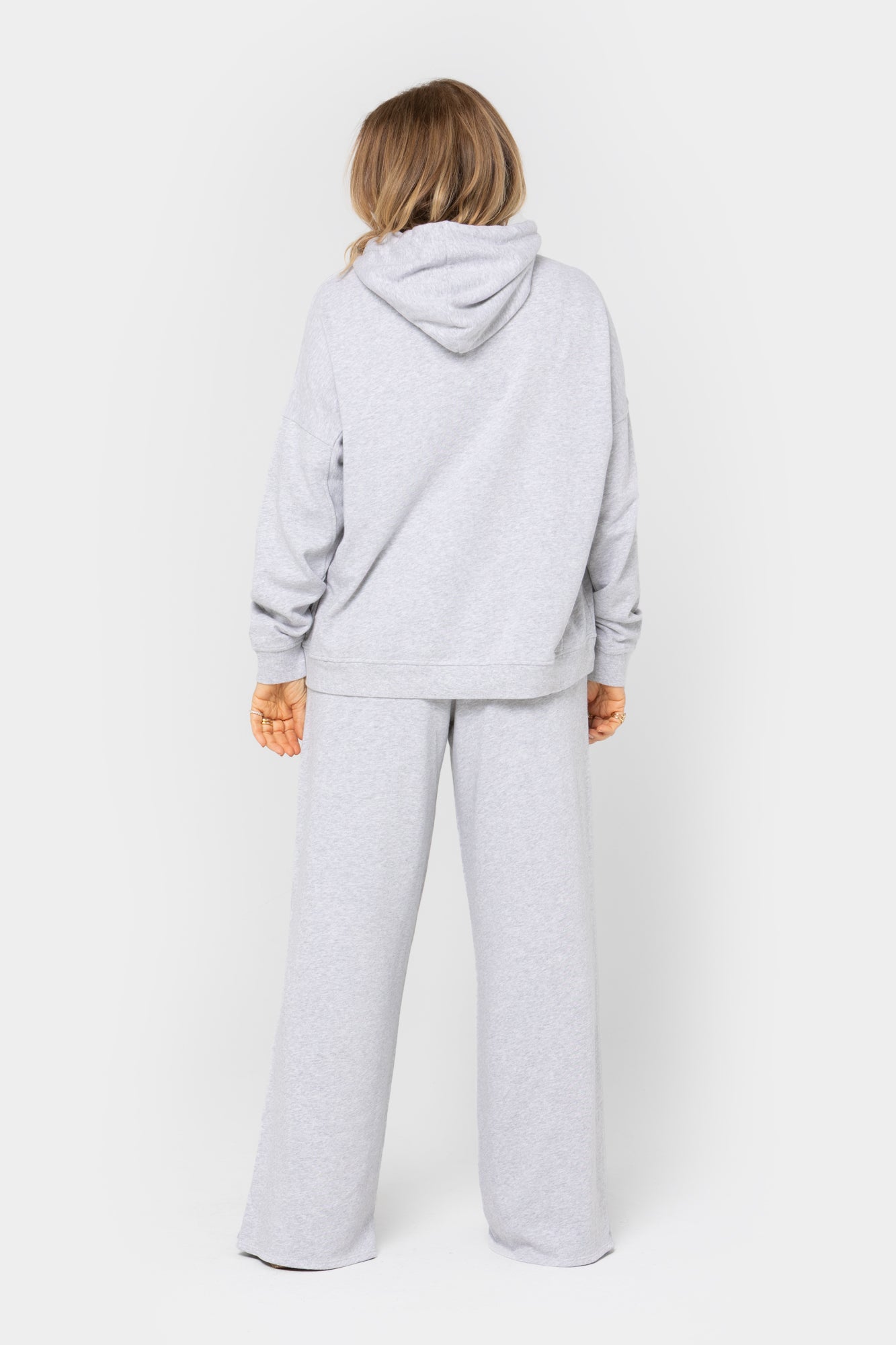 French Terry Side Snap Pants