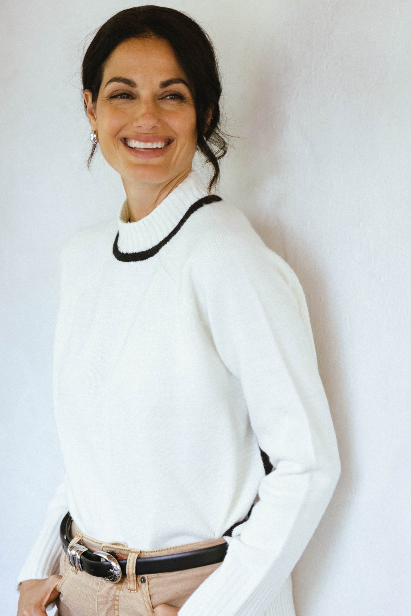 Crew Neck Long Sleeve Sweater