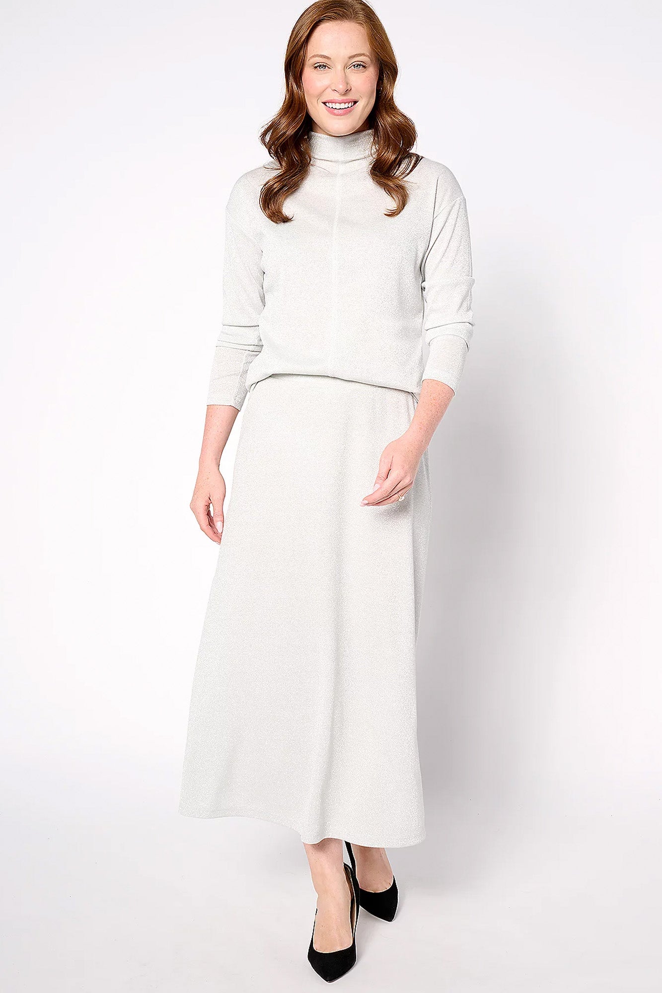 Black Label Pull-On Skirt