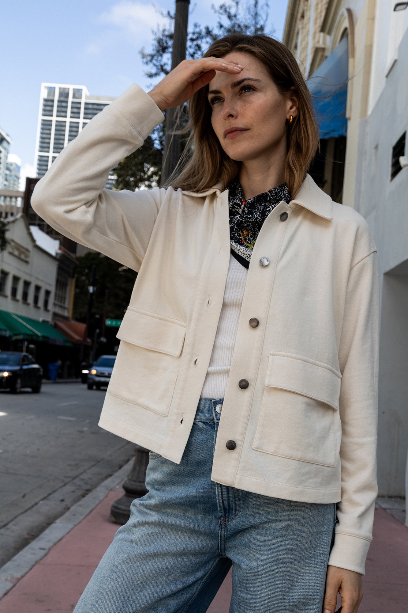 Collared Utility Jacket