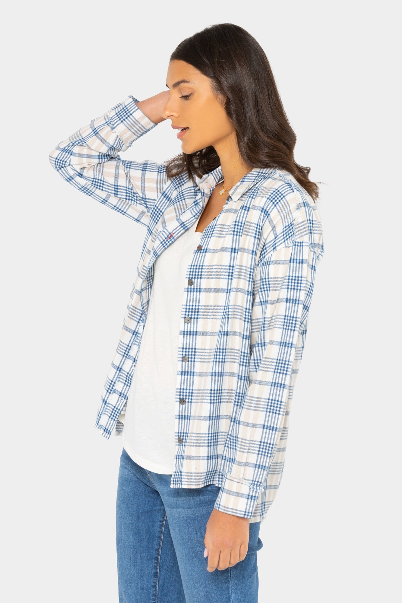 Love Unites Us - Woven Button Up Blouse