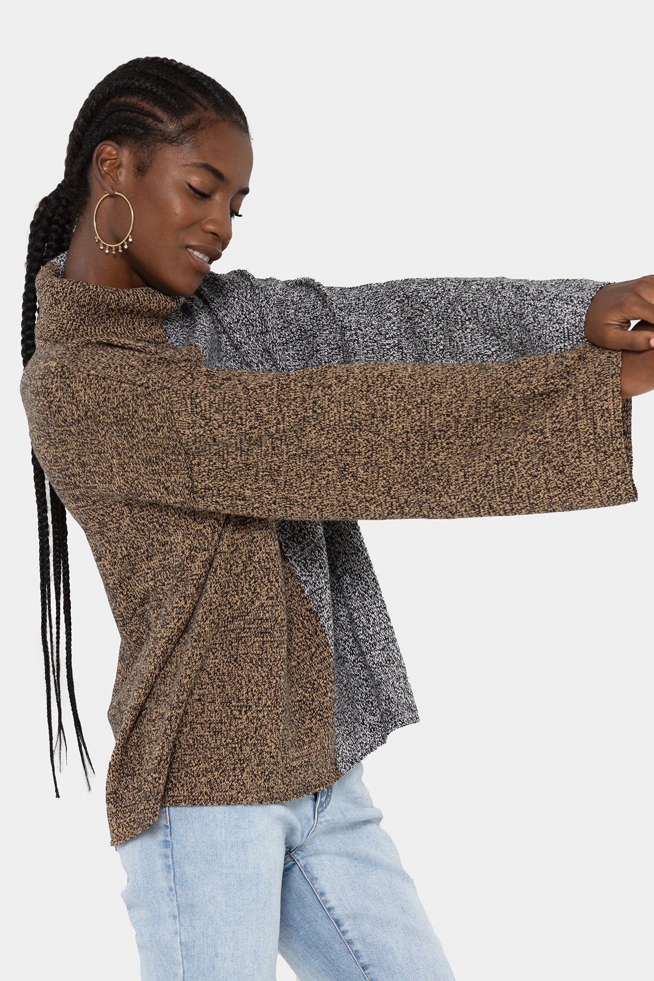 Two Tone Sweater