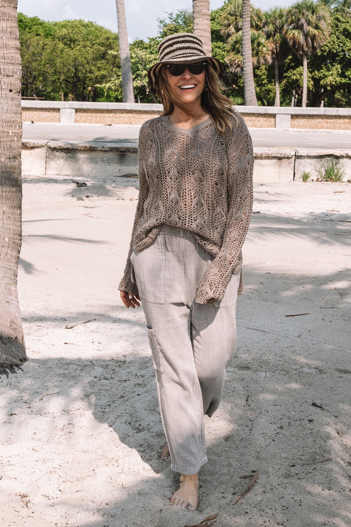 Boheme Gauze Ankle Pant