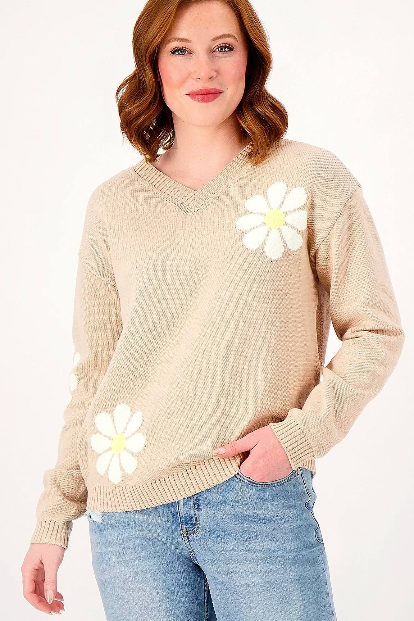 Garden Party Floral Sweater