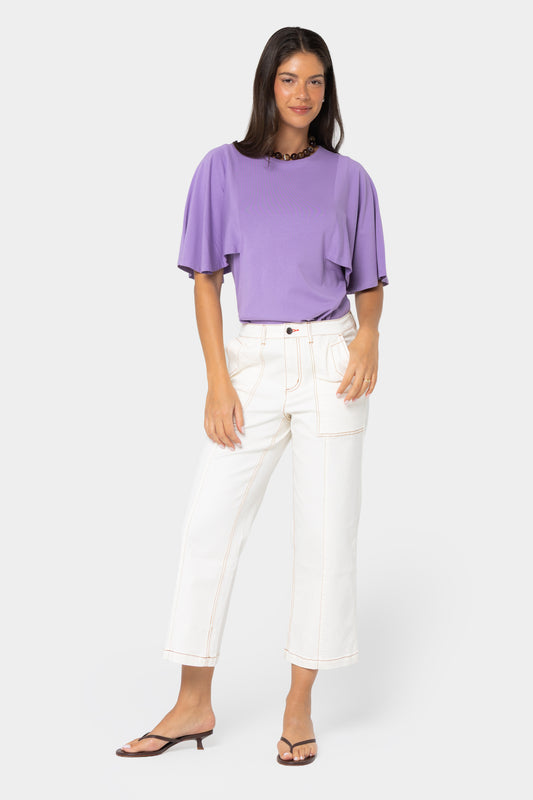 Boheme Cropped Utility Pocket Jean
