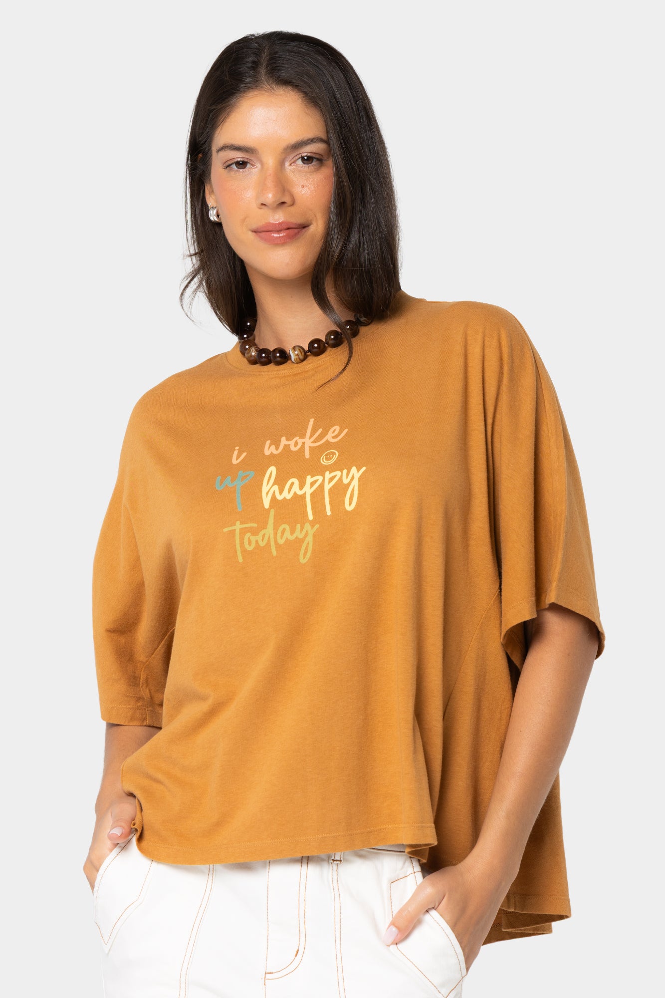 Printed Tee Shirt with Affirmations
