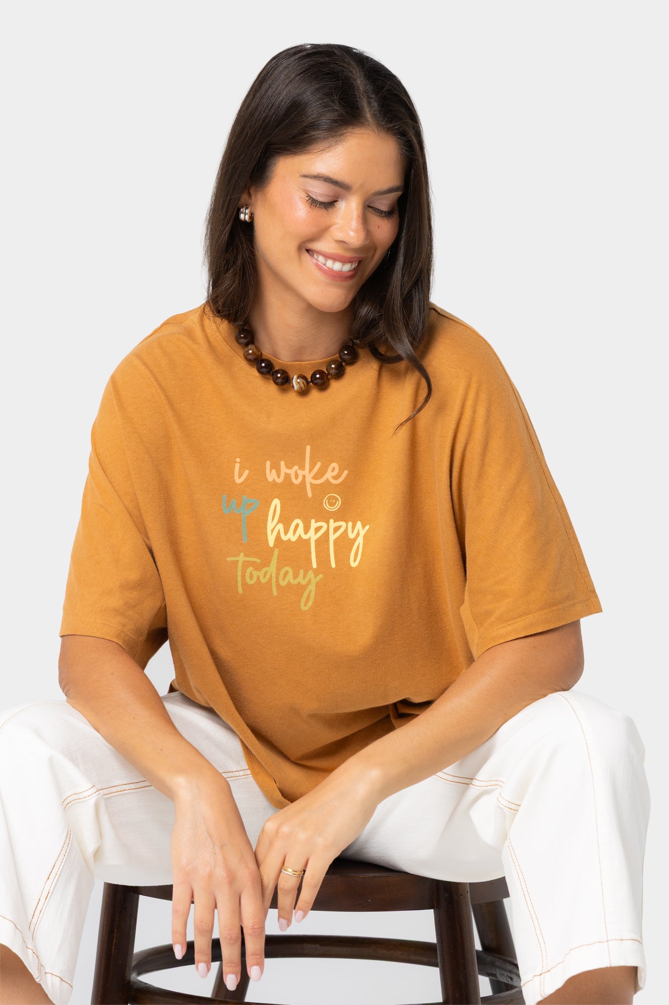 Printed Tee Shirt with Affirmations