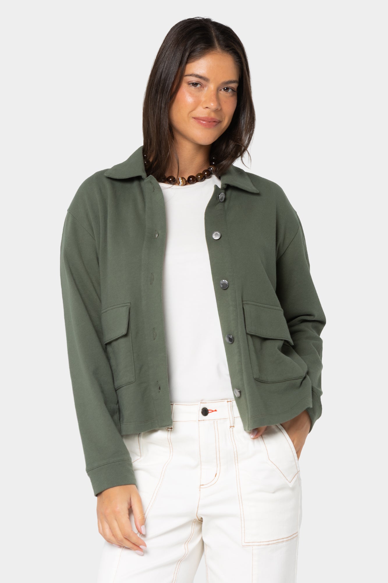 Collared Utility Jacket