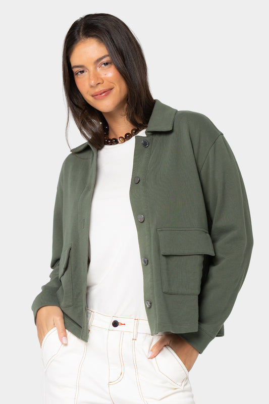 Collared Utility Jacket