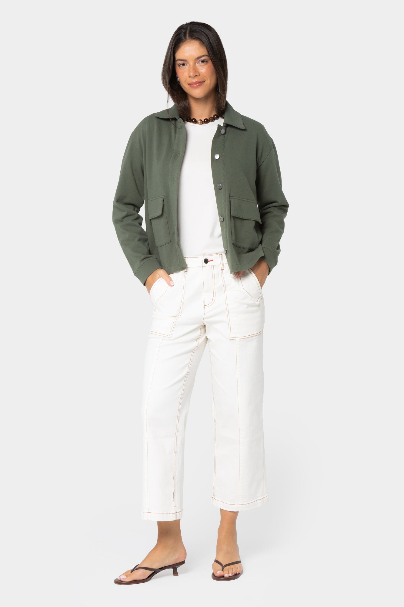 Collared Utility Jacket