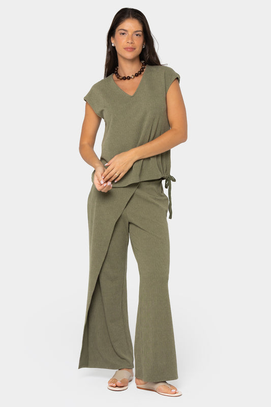 Boheme Textured Woven Pants