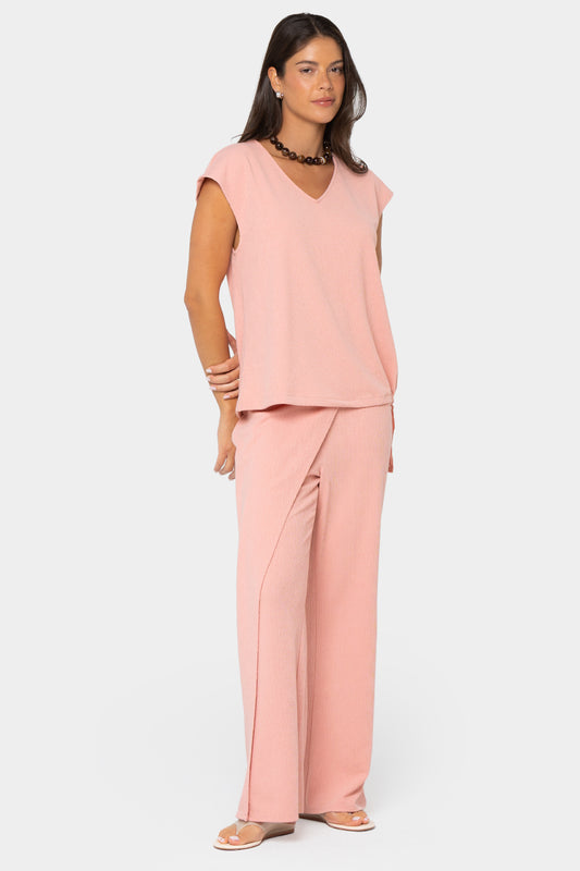 Boheme Textured Woven Pants