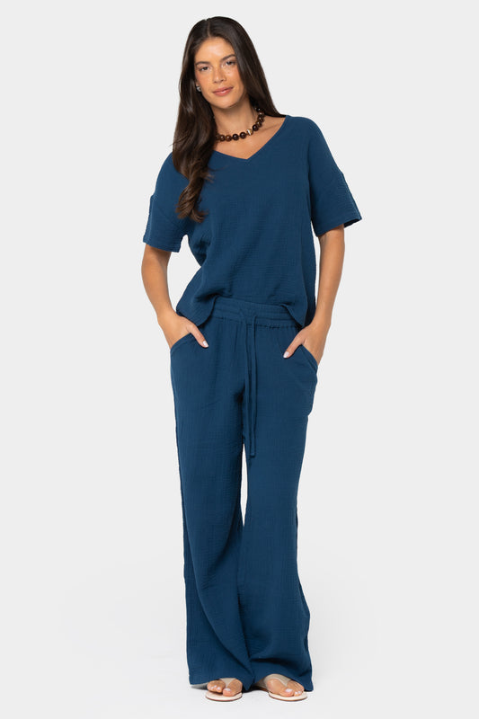 Boheme Full Length Wide Leg Pants