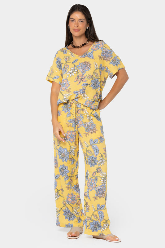 Boheme Full Length Wide Leg Pants