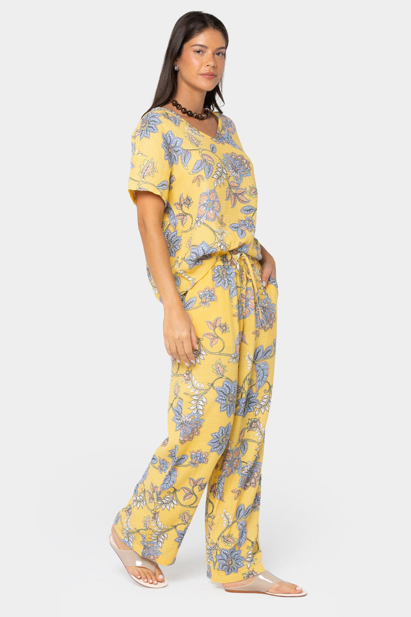 Boheme Full Length Wide Leg Pants