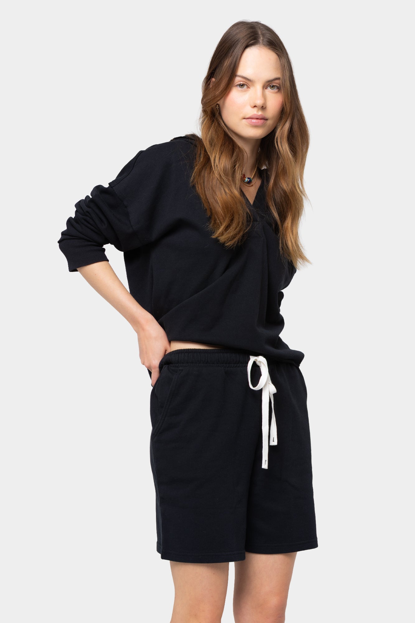 Pull On Short with Wash