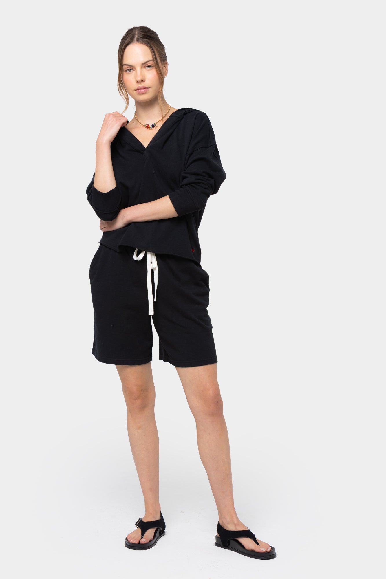Pull On Short with Wash