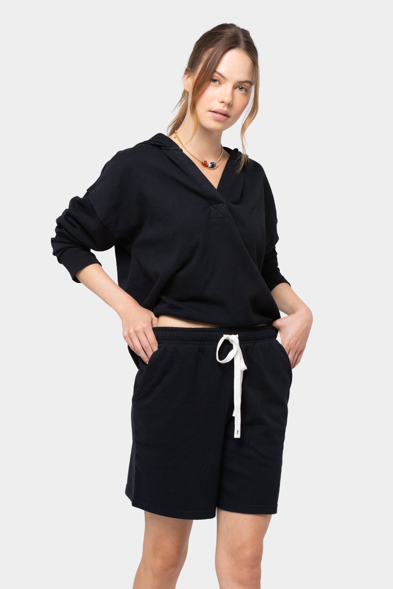 Pull On Short with Wash