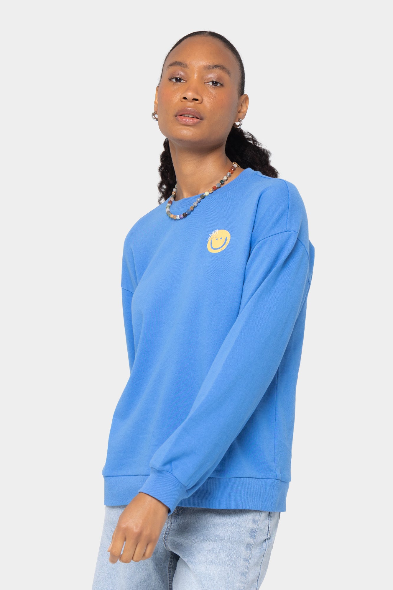 Crew Neck French Terry Sweatershirt