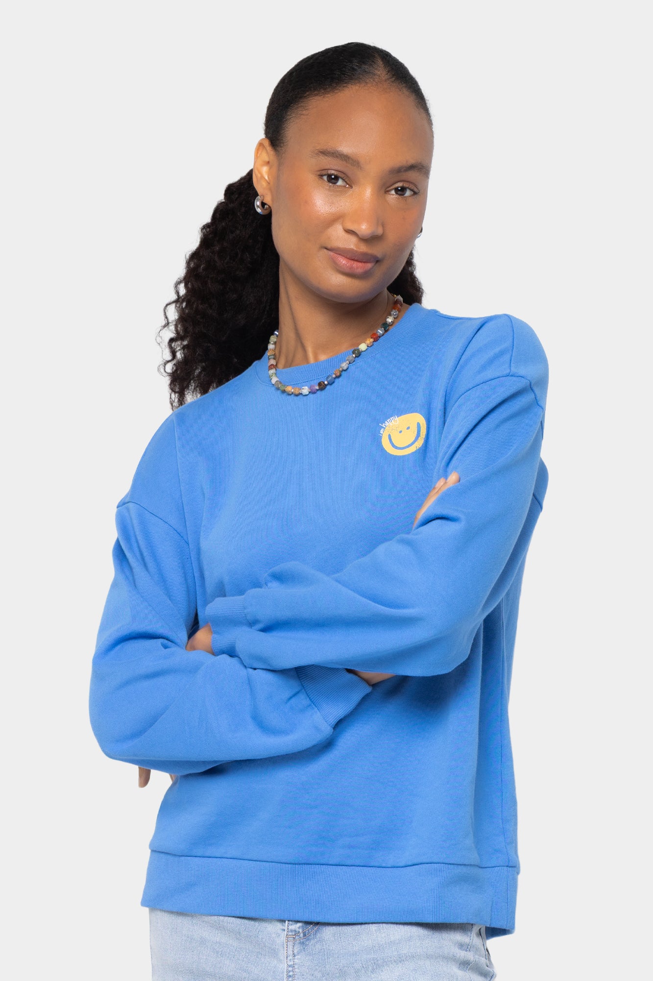 Crew Neck French Terry Sweatershirt