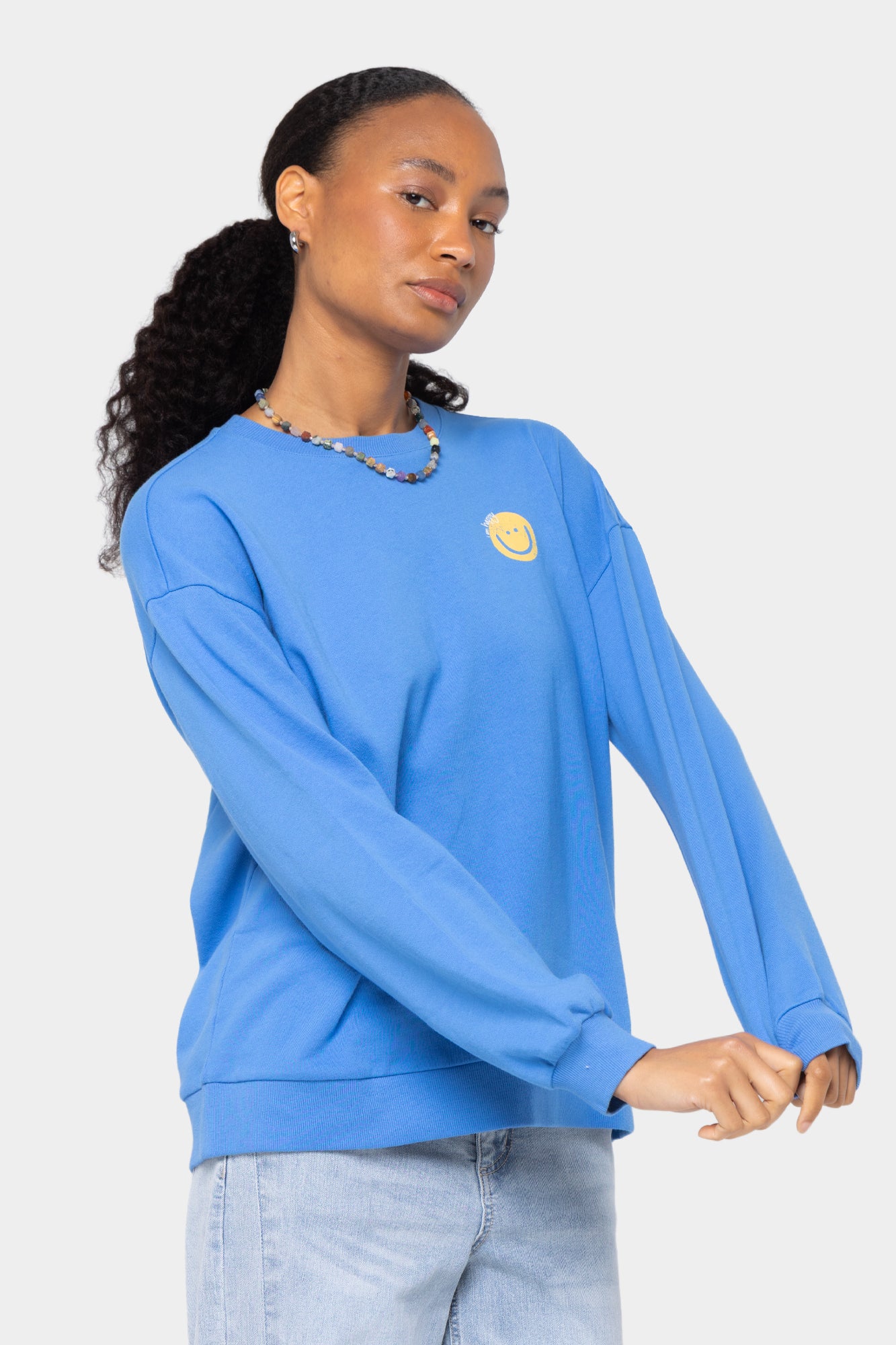 Crew Neck French Terry Sweatershirt