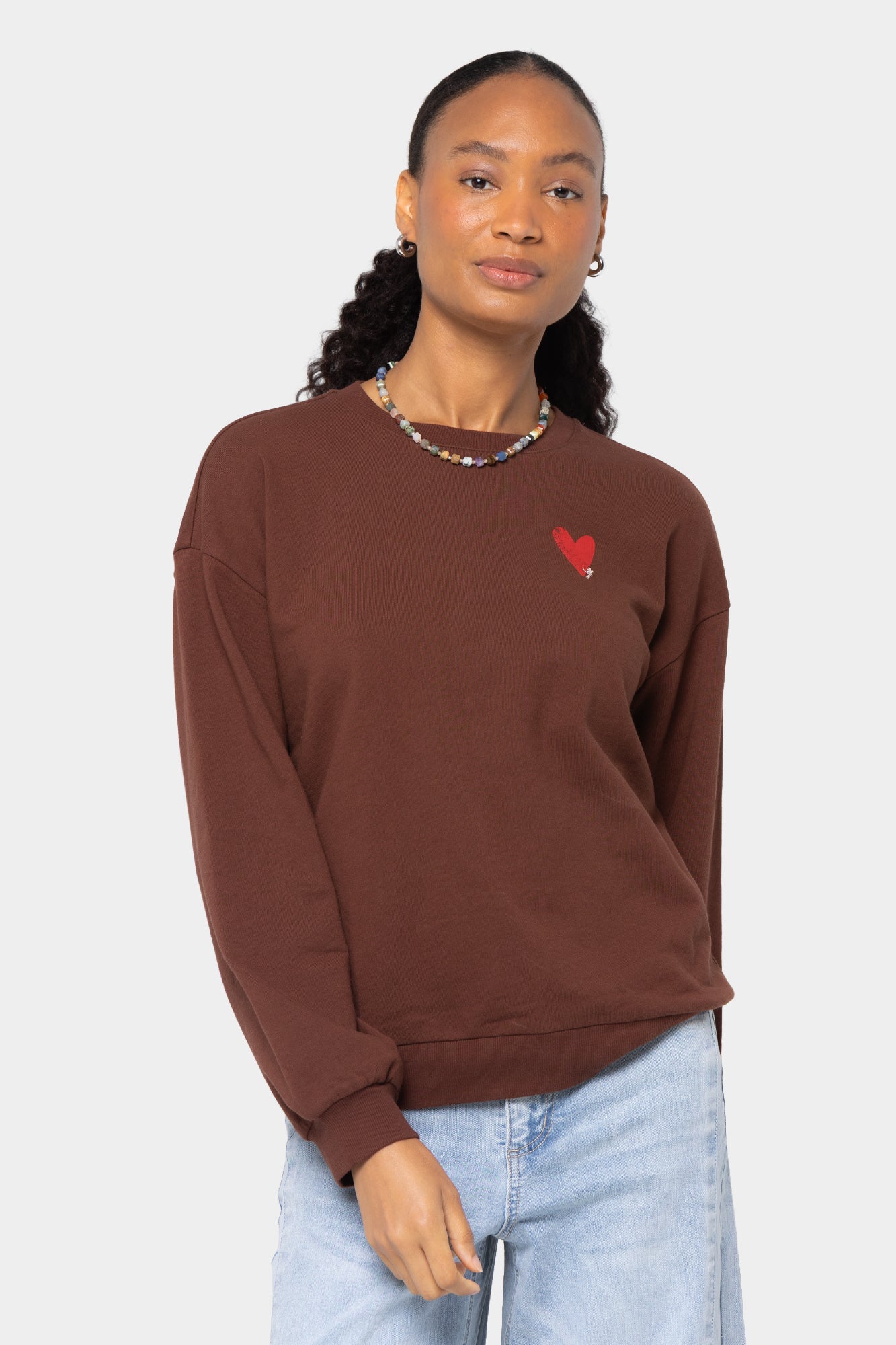 Crew Neck French Terry Sweatershirt