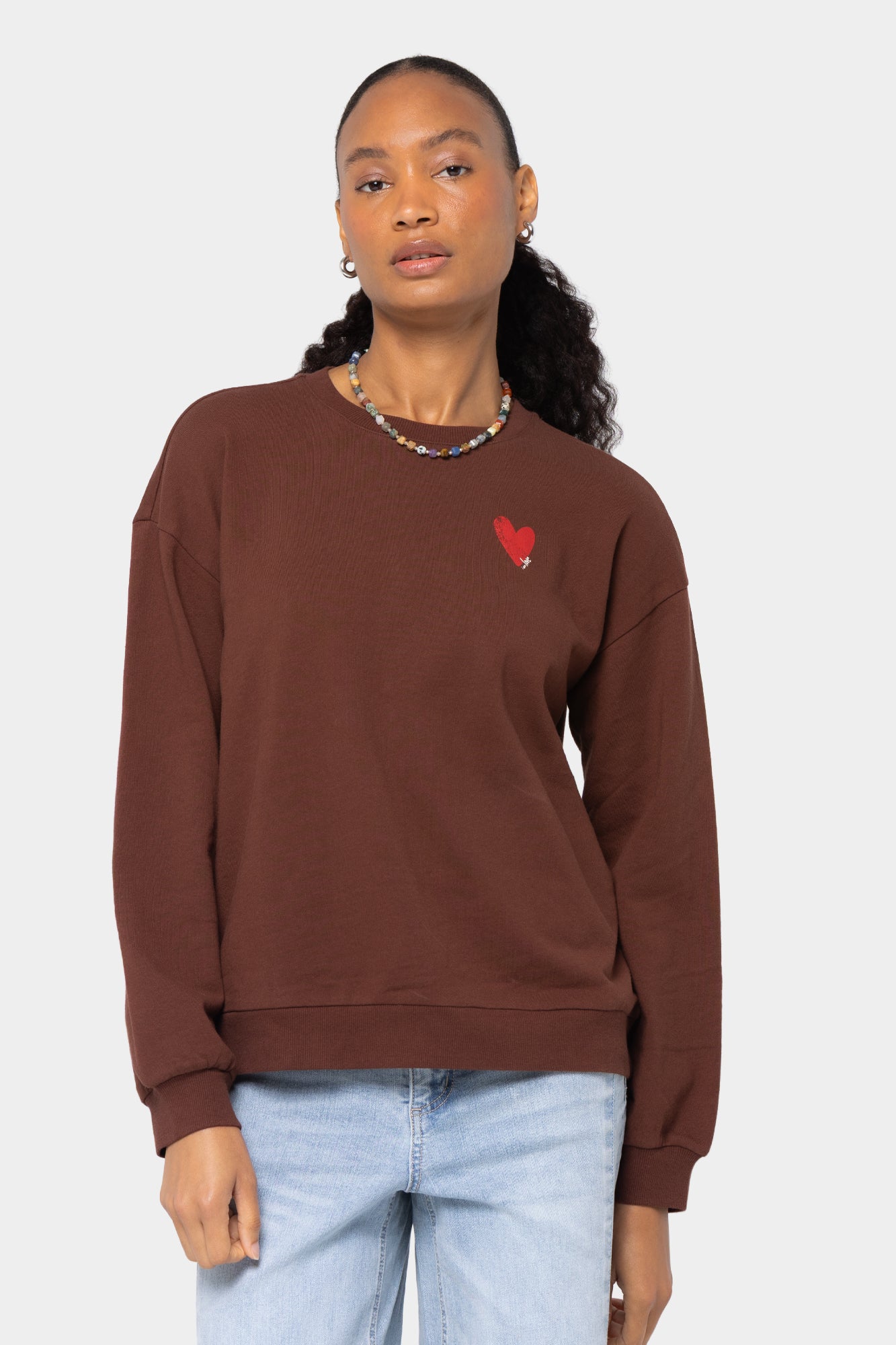 Crew Neck French Terry Sweatershirt