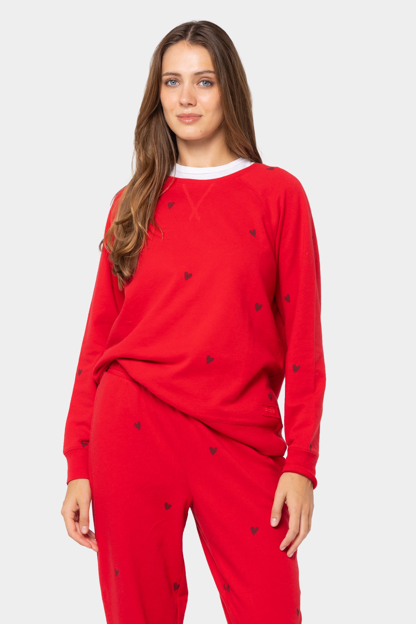 Printed Crewneck Sweatshirt