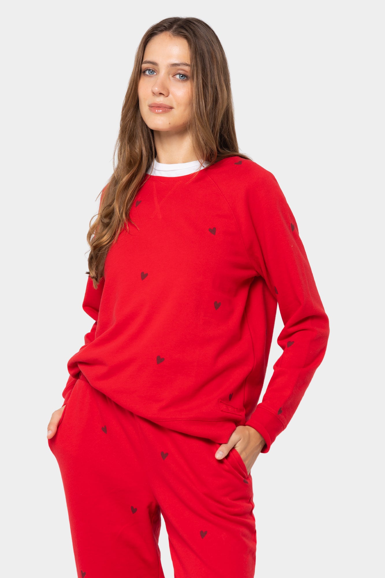 Printed Crewneck Sweatshirt