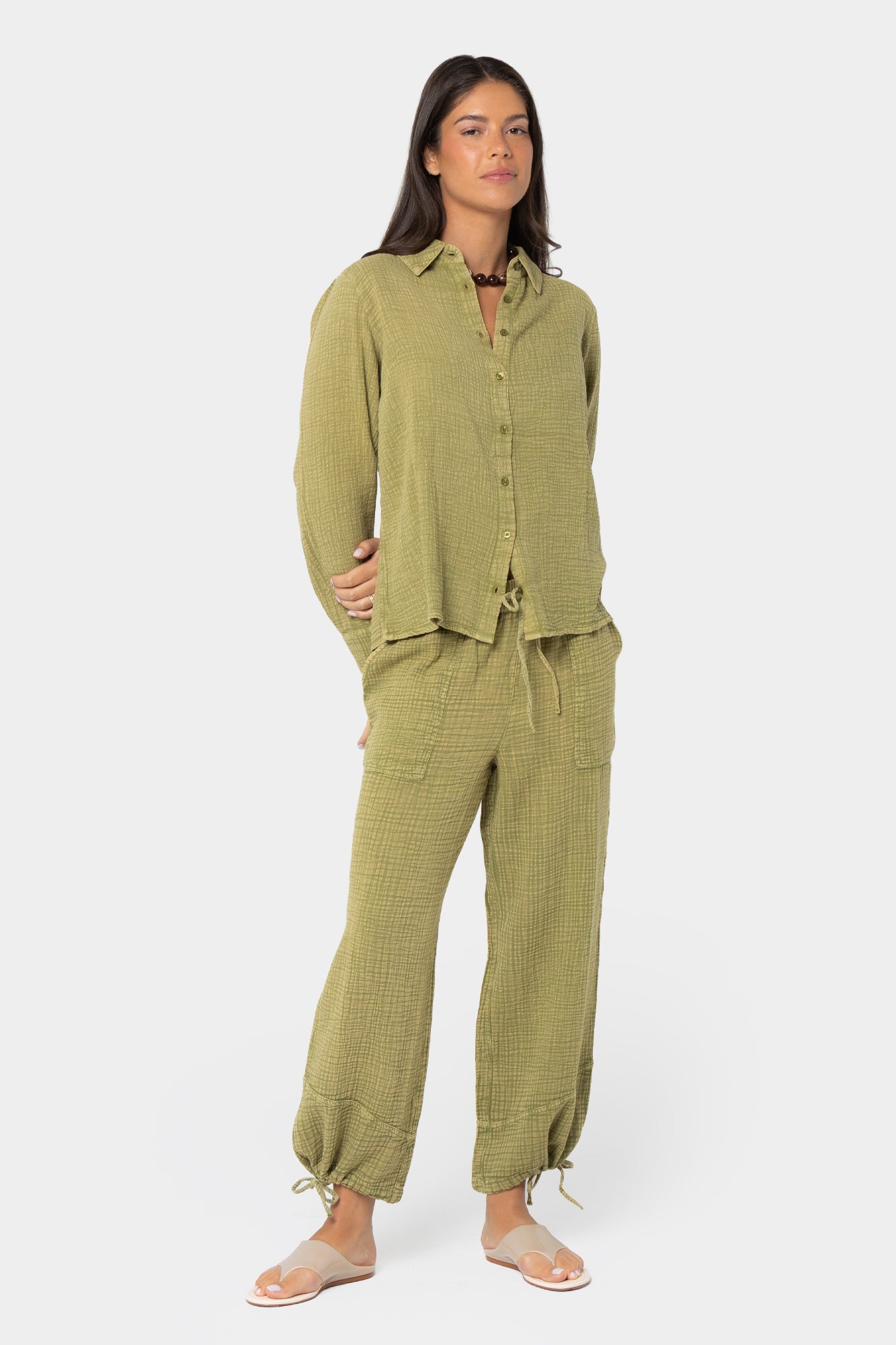 Pull On Patch Pocket Pants