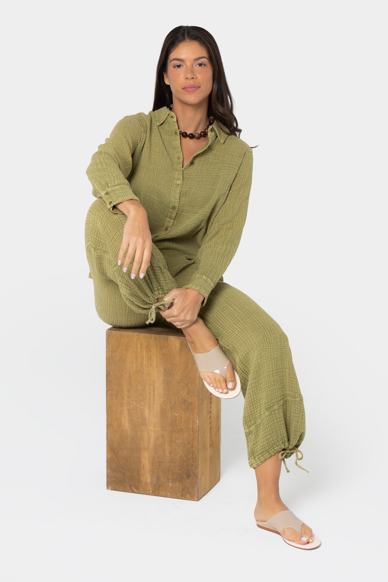 Pull On Patch Pocket Pants