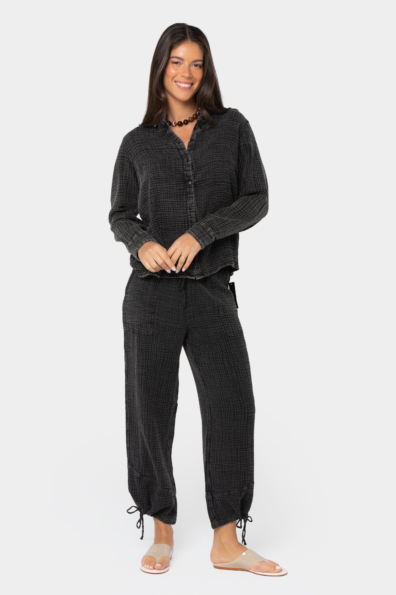 Pull On Patch Pocket Pants