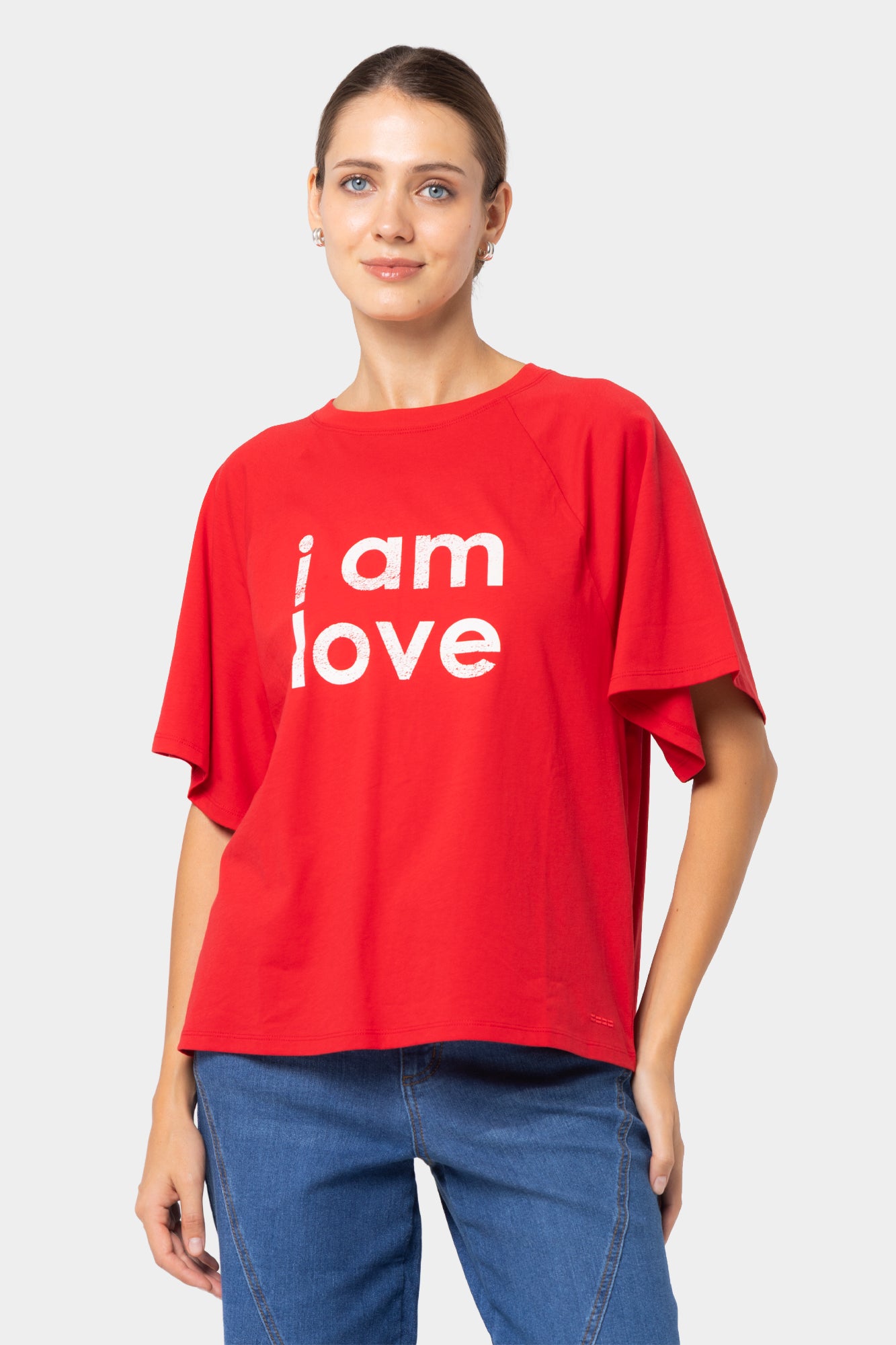 Sueded Cotton Graphic Tee
