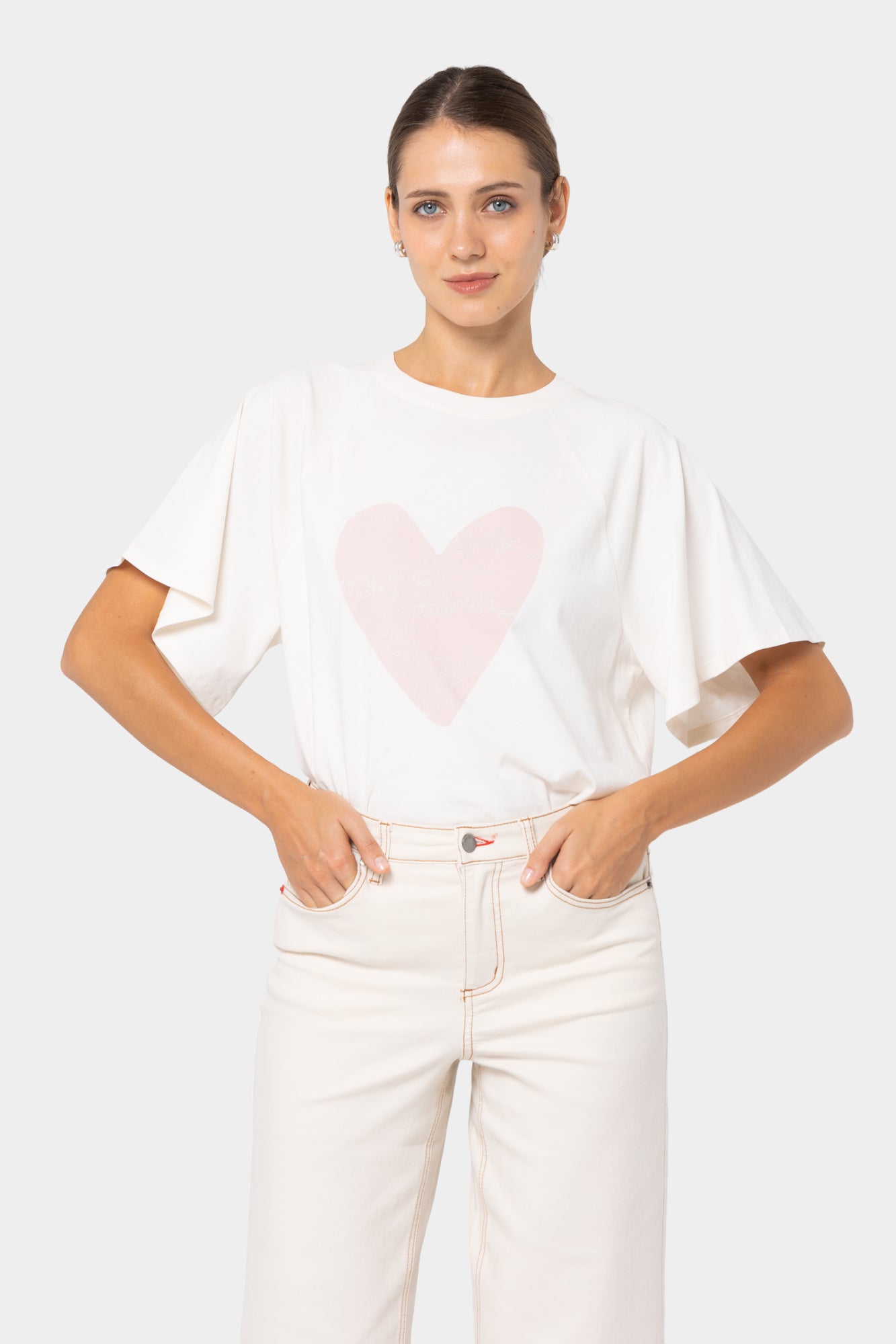 Sueded Cotton Graphic Tee