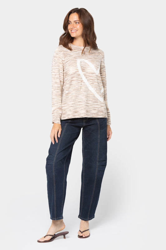 Full Length Barely Barrel Denim
