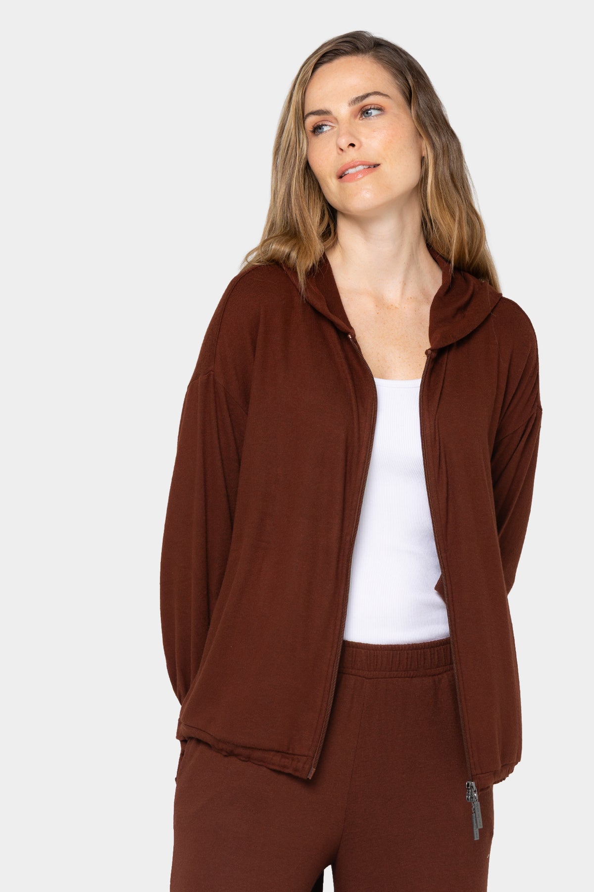 Button Front Adjustable Waist Jacket