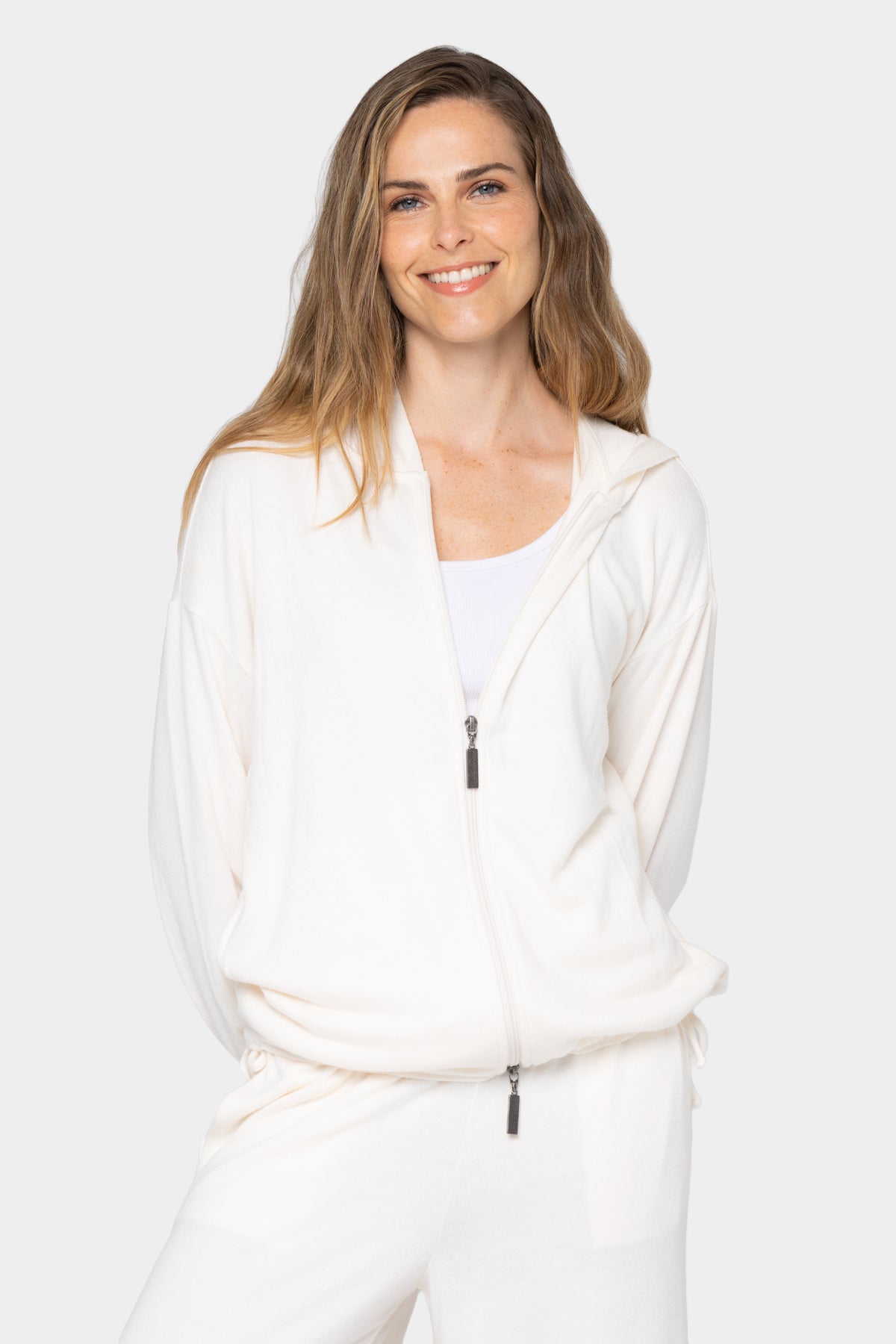 Button Front Adjustable Waist Jacket